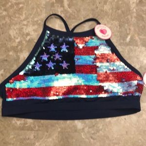 Justice Bathing Suit Top